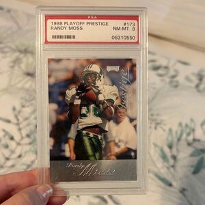 Randy Moss 1998 Playoff Prestige Mint 8
